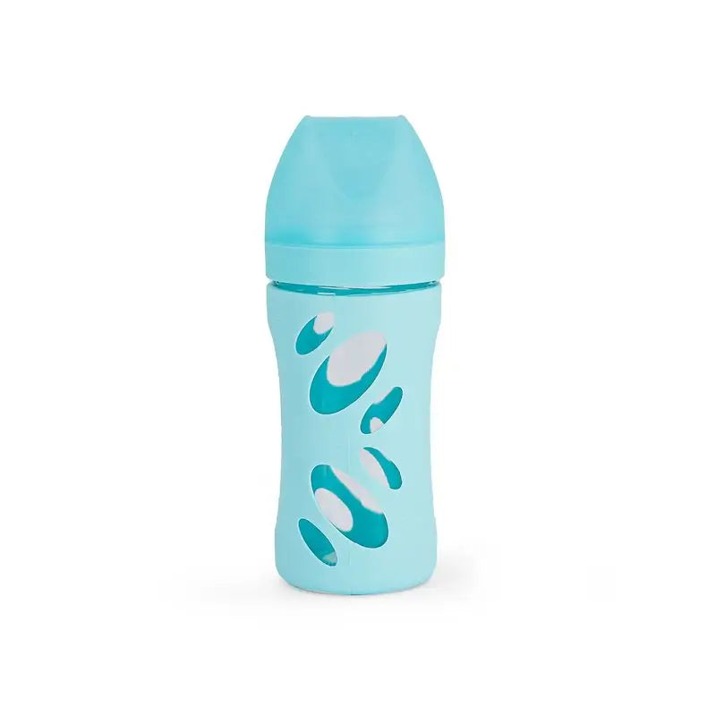 Twistshake Anti-colic Glass Blue , 260 ml