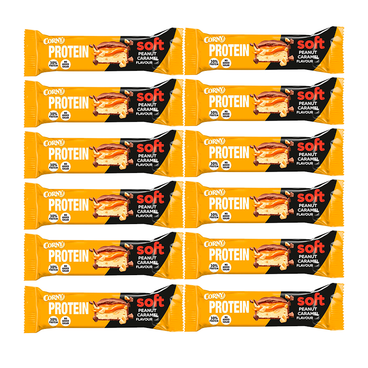 Hero Baby Pack Corny Protein Soft Peanut Caramel, 12 X 45 Gr