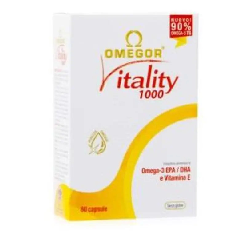 Uga Nutraceuticals Omegor Vitality 1000 60Perlas 