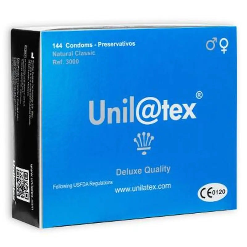 Unilatex Natural Condoms 144 units