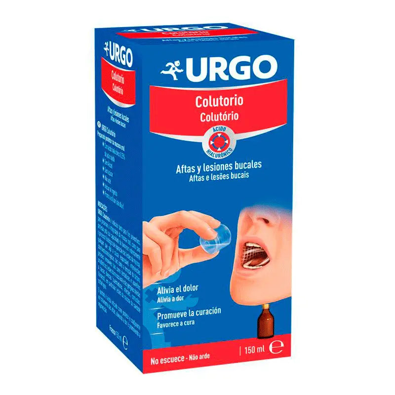 URGO Colutorio Aftas y Lesiones Bucales 150 ml