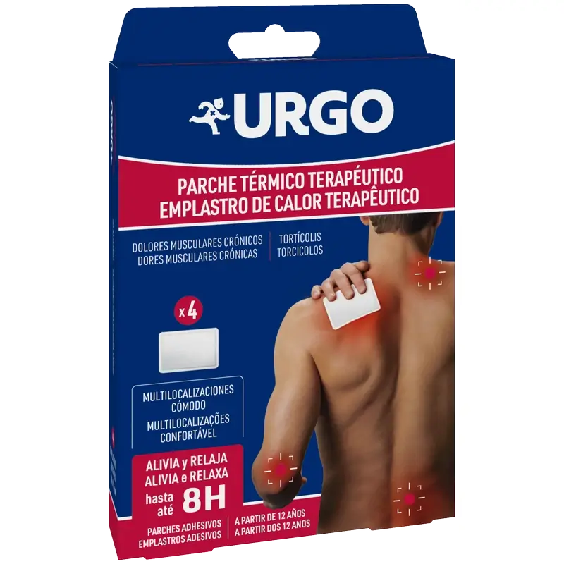 Urgo Therapeutic Heat Patch , 4 units