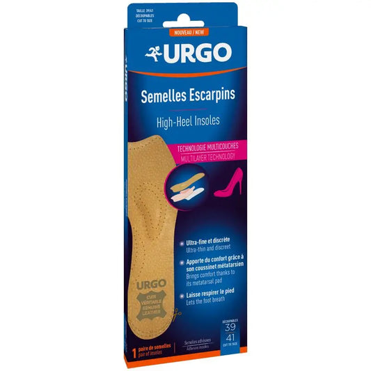 Urgo Insoles High Heel , size 39-41