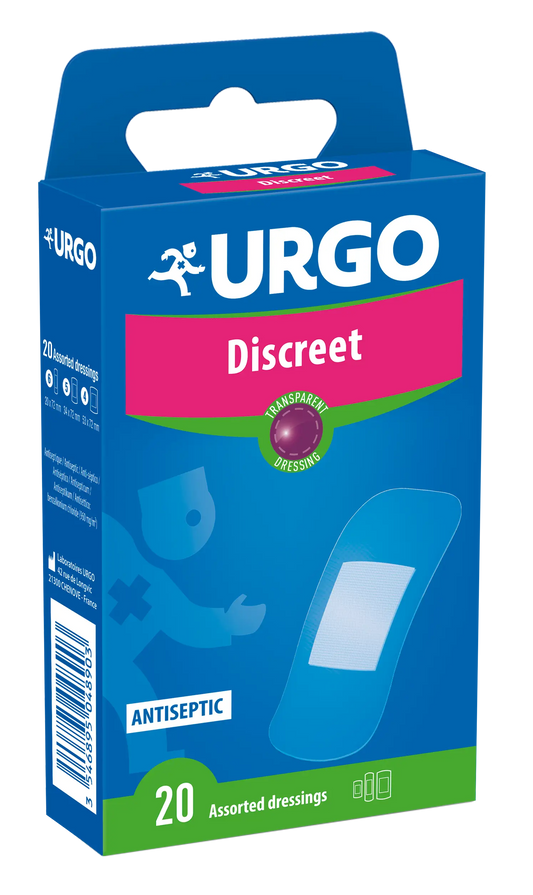 Urgo Discreet First Aid - 20 Dressings, 20 pieces