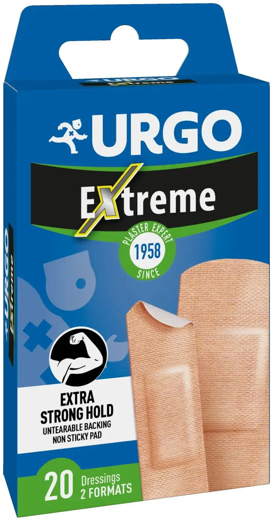 Urgo Extreme First Aid - 20 Dressings, 20 pcs.