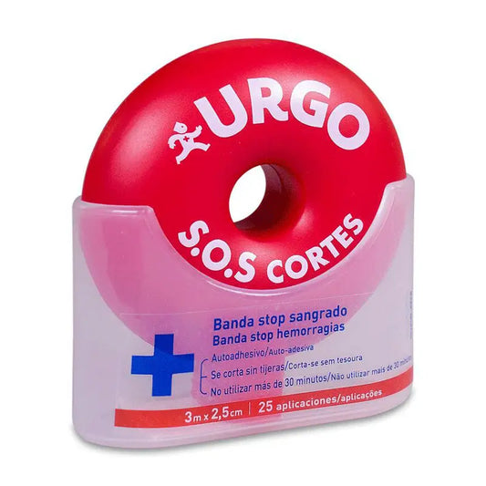 URGO SOS Cortes Banda Autoadhesiva 3m X 2,5cm