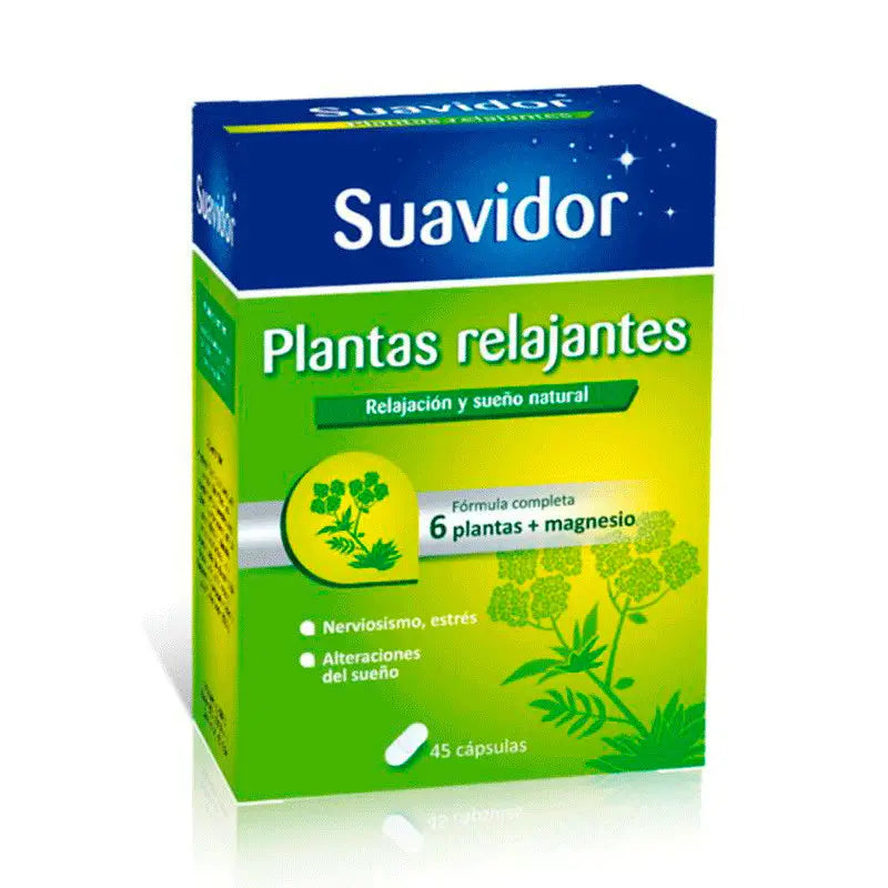 URGO Suavidor Plantas Relajantes, 45 cápsulas