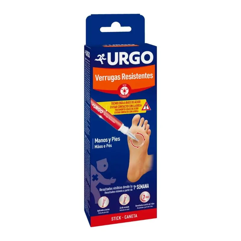 Urgo - Resistant Warts - Stick 2 ml, 28 applications