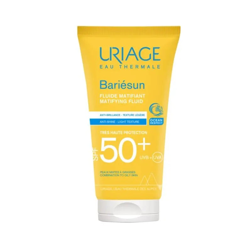 Uriage Bariésun Fluido Matificante SPF 50+ Piel Acnéica 50 ml