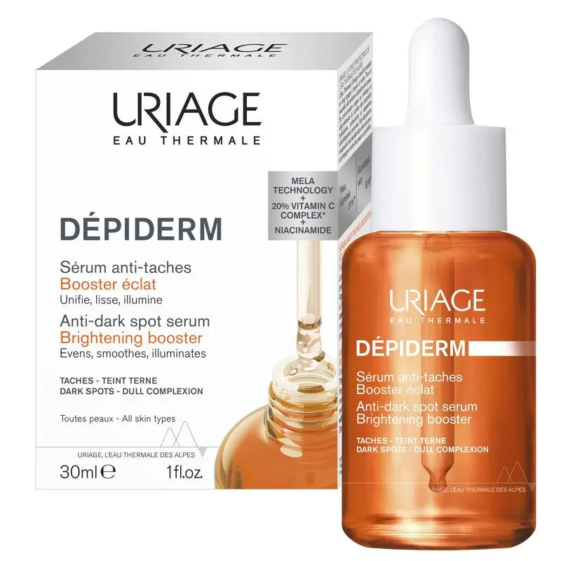 Uriage Dépiderm Facial Serum Anti-spot and Brightening Care , 30 ml