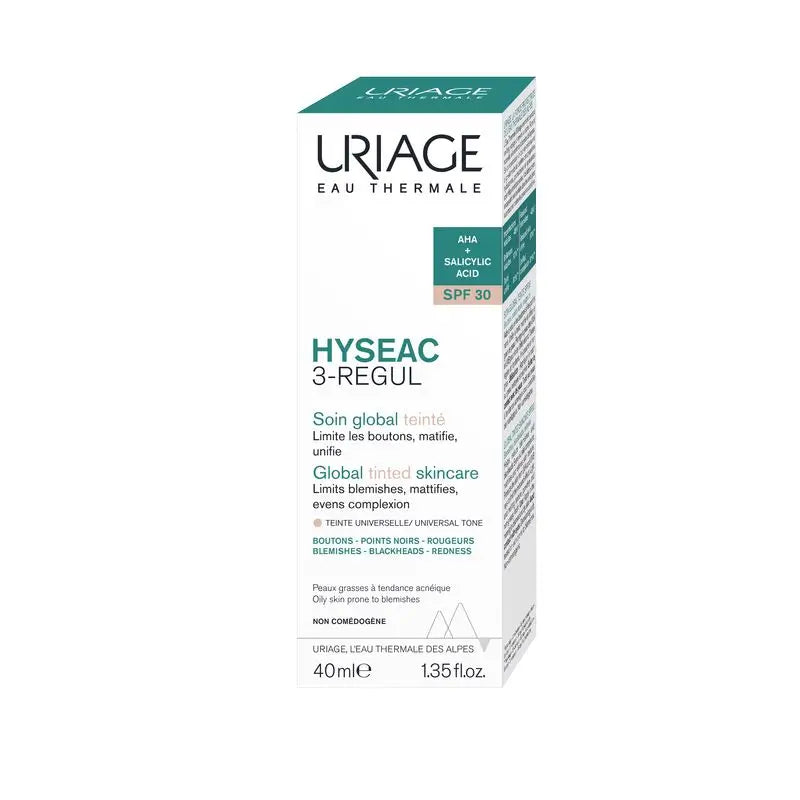 Uriage Hyséac 3-Regul with Colour SPF 30 40 ml