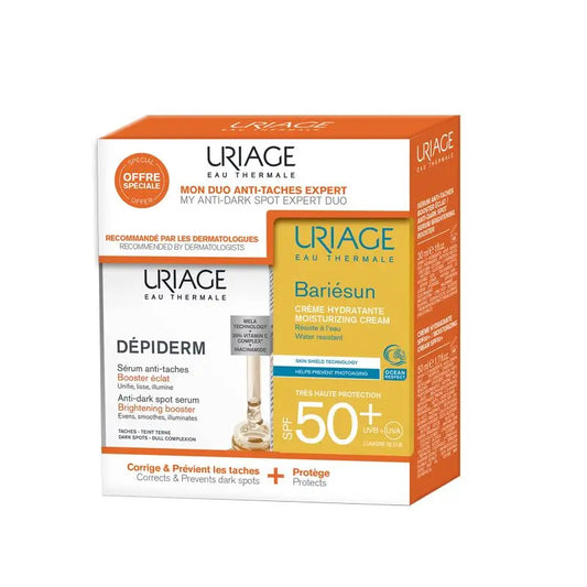 Uriage Promo Depiderm Serum + Bariesun 50+ Cream