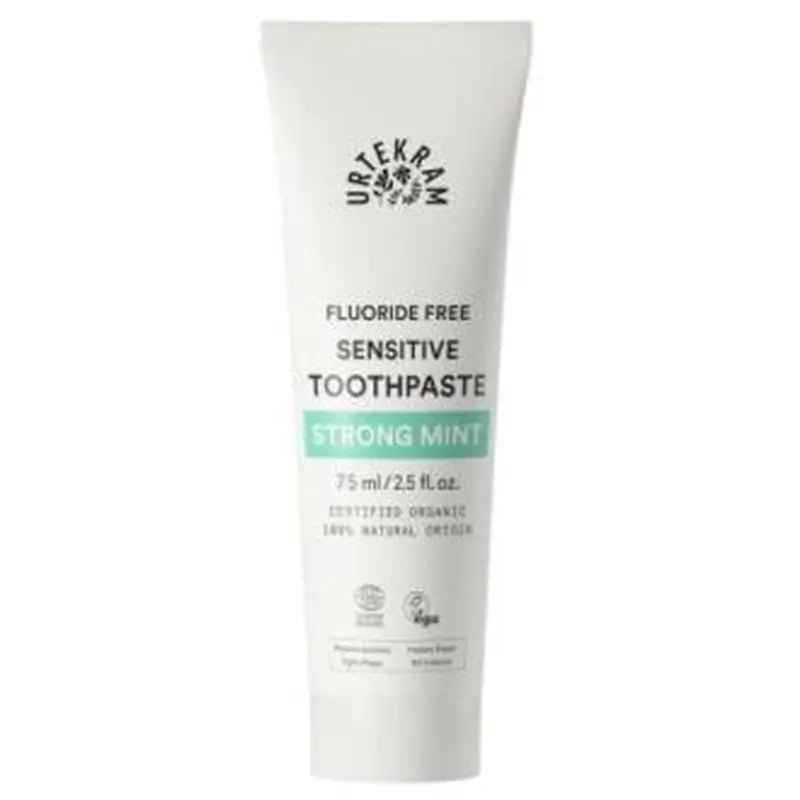 Urtekram Dentifrico Menta Fuerte 75Ml. Eco Vegan 