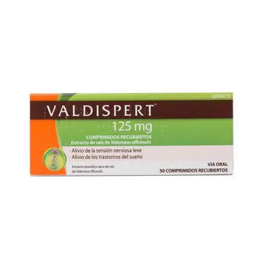 Valdispert 125 mg 50 comprimidos