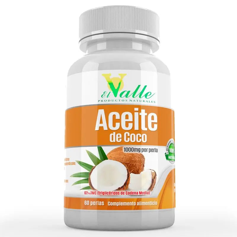 Valle Aceite De Coco , 60 perlas