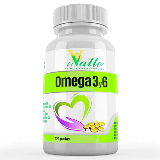 Valle Omega 3 Omega 6 , 120 perlas