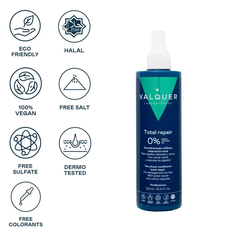 Valquer Hair Care Total Repair Two-Phase Conditioner, 300 ml