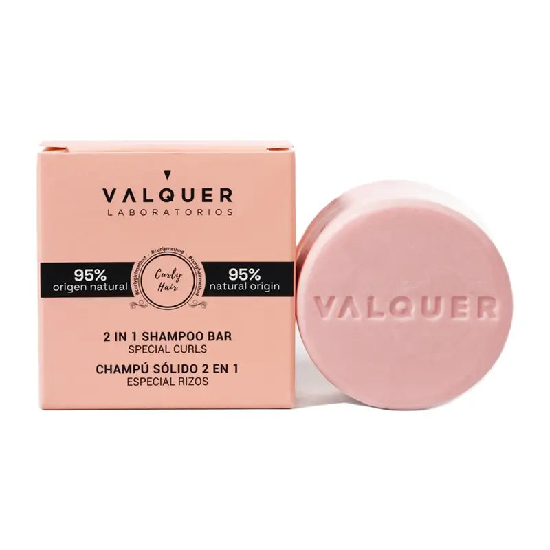 Valquer Hair Care Shampoo 2 In 1 Curls Special 70 G, 70 gr