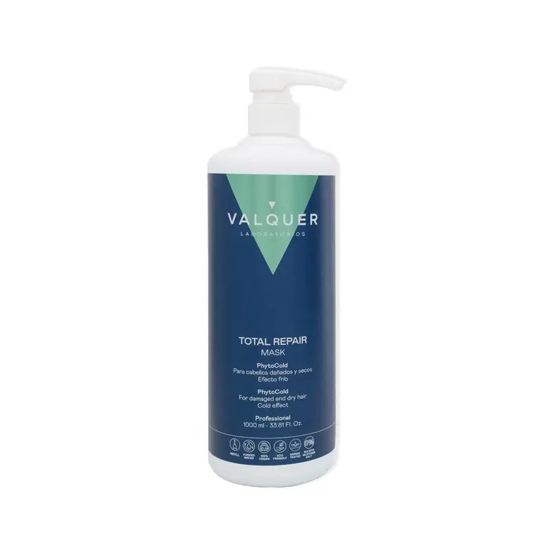 Valquer Hair Care Glacial Hair Mask Total Repair, 1000 ml