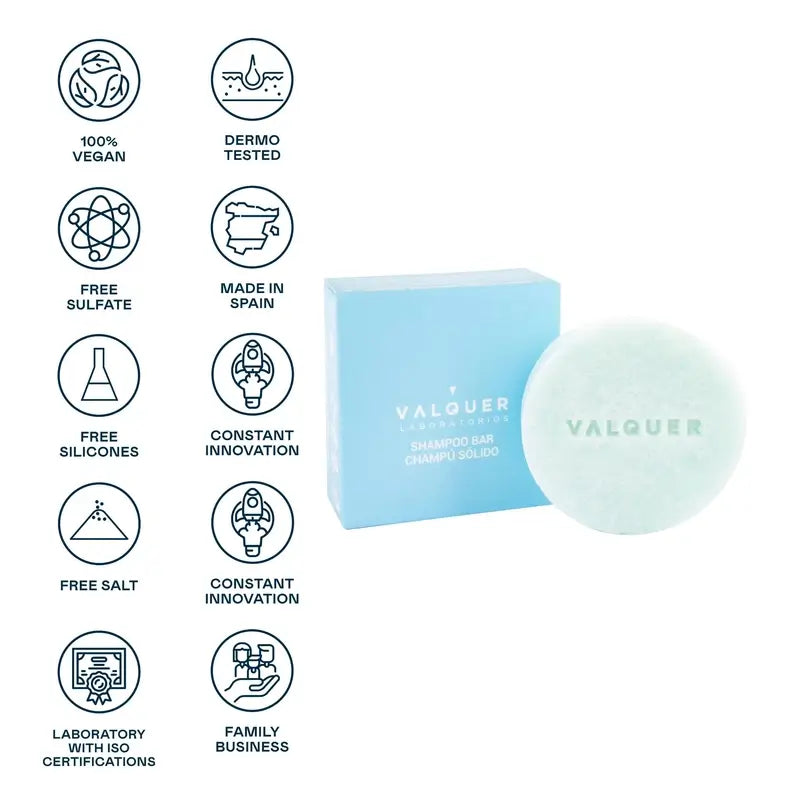 Valquer Hair Care Sky Solid Shampoo Normal Hair, 50 gr