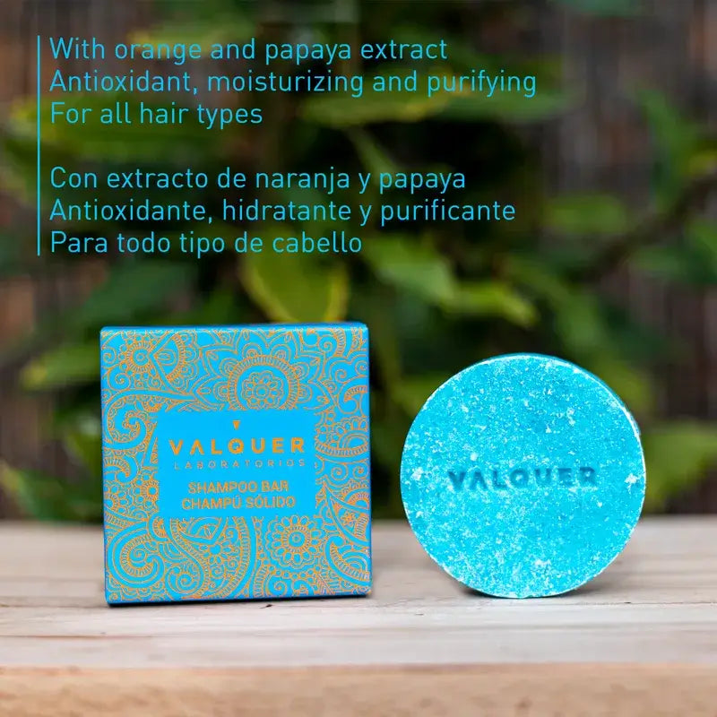 Valquer Hair Care Sunrise Solid Shampoo, 50 gr