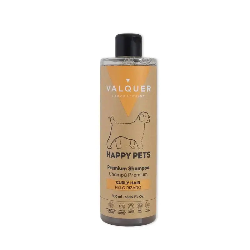 Valquer Pets Laboratories Premium Shampoo for Curly Hair, 400 ml