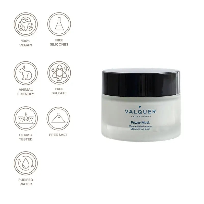 Valquer Skin Care Moisturising Mask, 50 ml