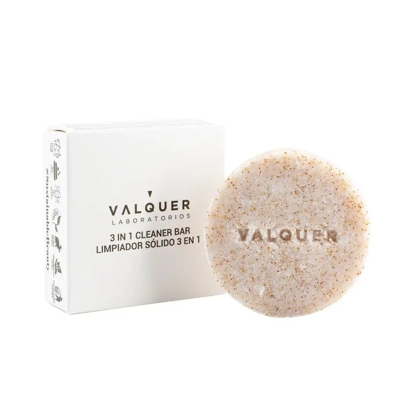 Valquer Skin Care Sugar Sugar Cleanser 3 In 1 Solid Cleanser, 50 gr