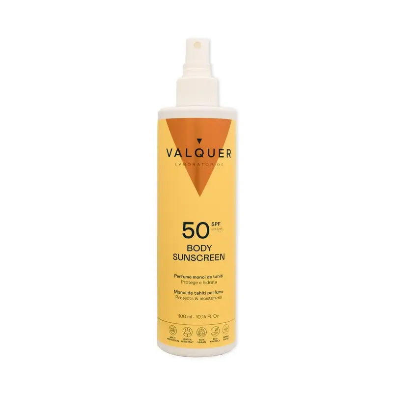 Valquer Sunscreen Body Sunscreen Spf 50, 300 ml