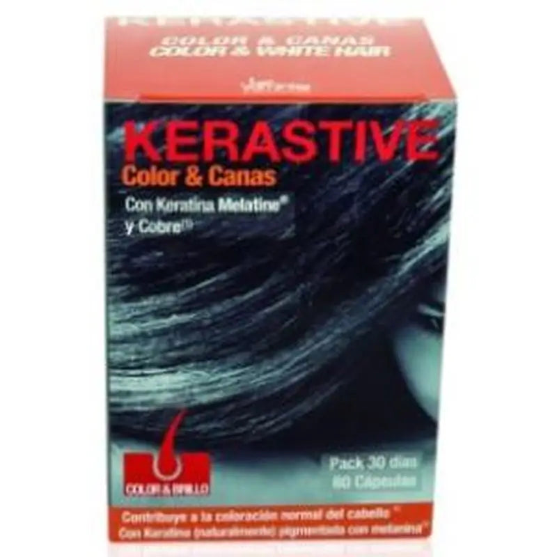 Vaminter Kerastive Color Melatine 60Cap. 