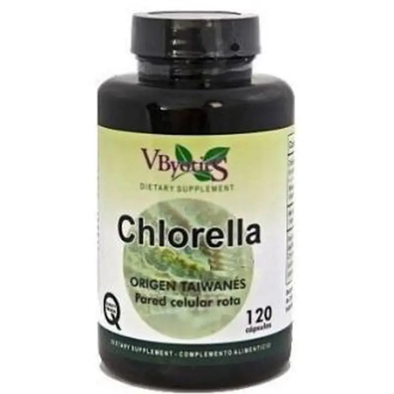 Vbyotics Chlorella Pared Celular Rota 120 Cápsulas 