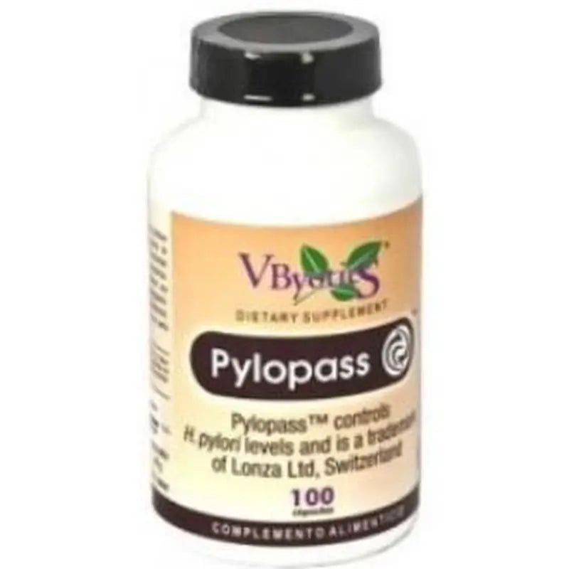 Vbyotics Pylopass 100 Cápsulas 