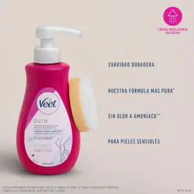 Veet Depilatory Shower Cream Sensitive Skin 400 ml