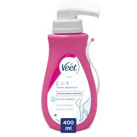 Veet Sensitive Skin Minimal Depilatory Cream with Dispenser, 400 ml