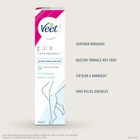 Veet Minimal Depilatory Cream Sensitive Skin, 200 ml