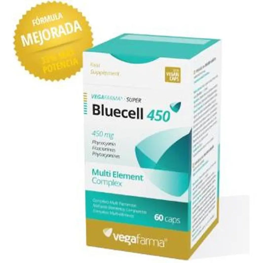 Vegafarma Super Blue Cell 60 Cápsulas 