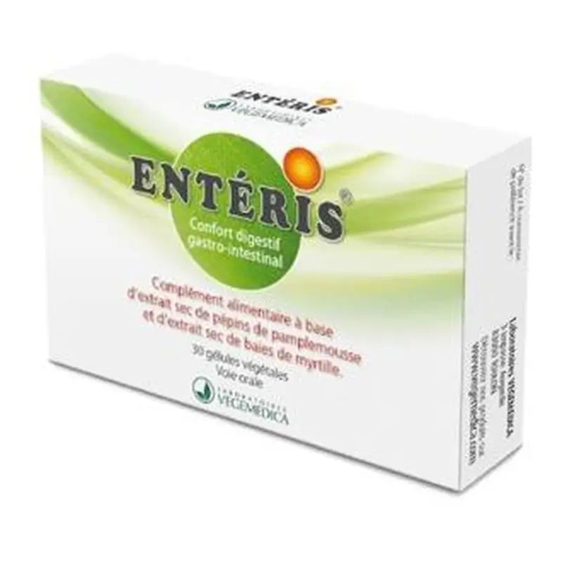 Vegemedica Enteris Confort Digestivo 30V Cápsulas 