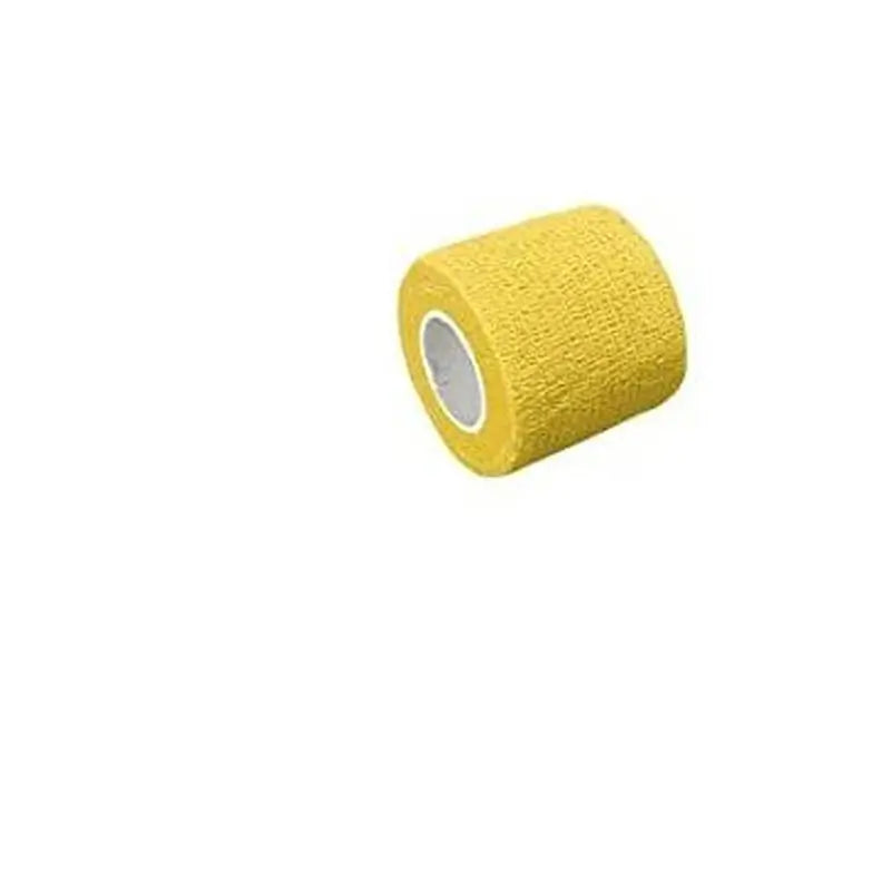 Cohesive Bandage Strap Band Yellow 10Cmx4,5M, 1pc