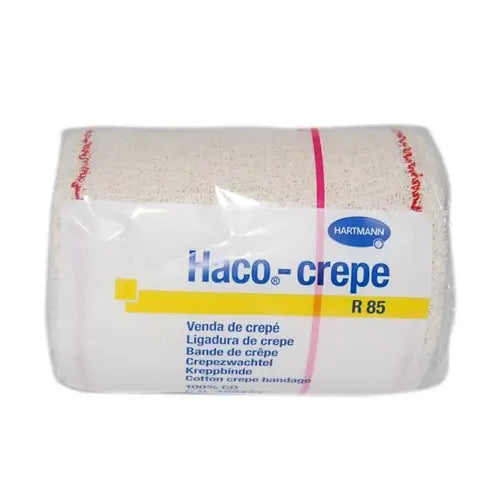 Venda Elastica Crepe Haco-Crepe R-85 4 M x 10 cm