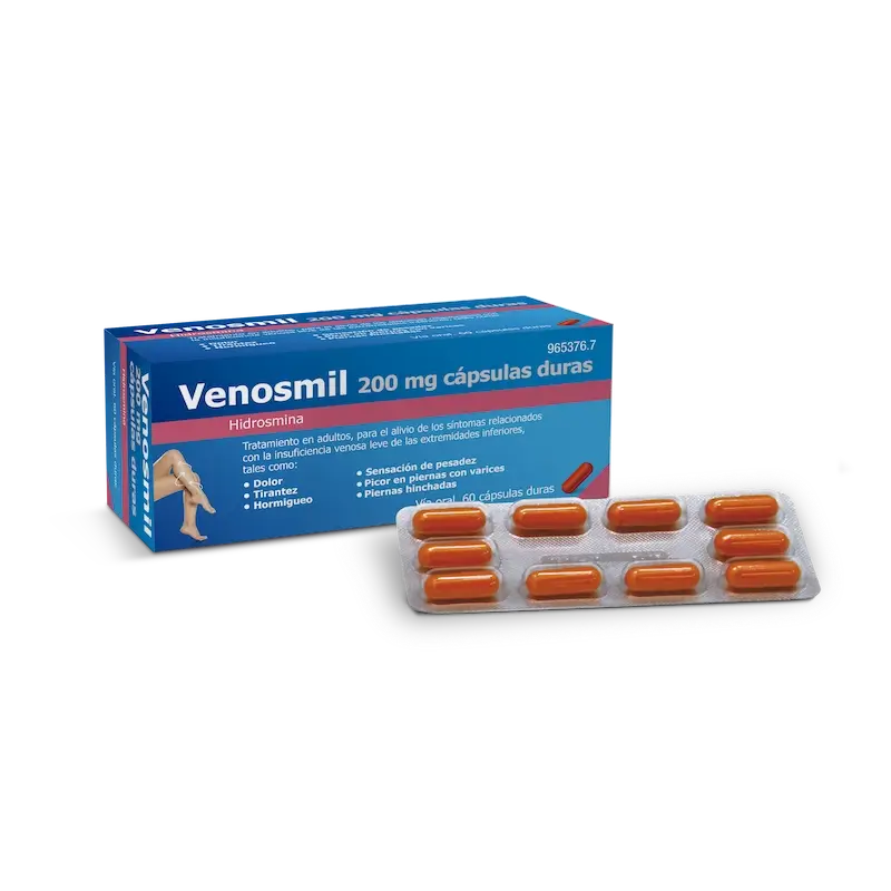 Venosmil 200 mg 60 hard capsules