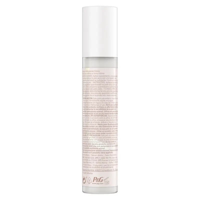 Venus Satin Care Daily moisturising serum intimate zone, 50 Ml