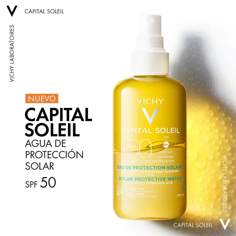 Vichy Capital Soleil Protective Moisturising Sunscreen SPF 50, 200 ml