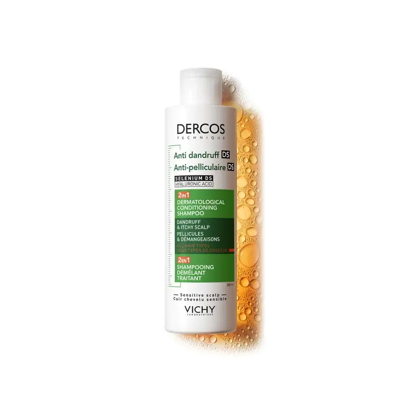 Vichy Dercos Anti-Dandruff Conditioning Shampoo Ds 2 In 1, 200 ml