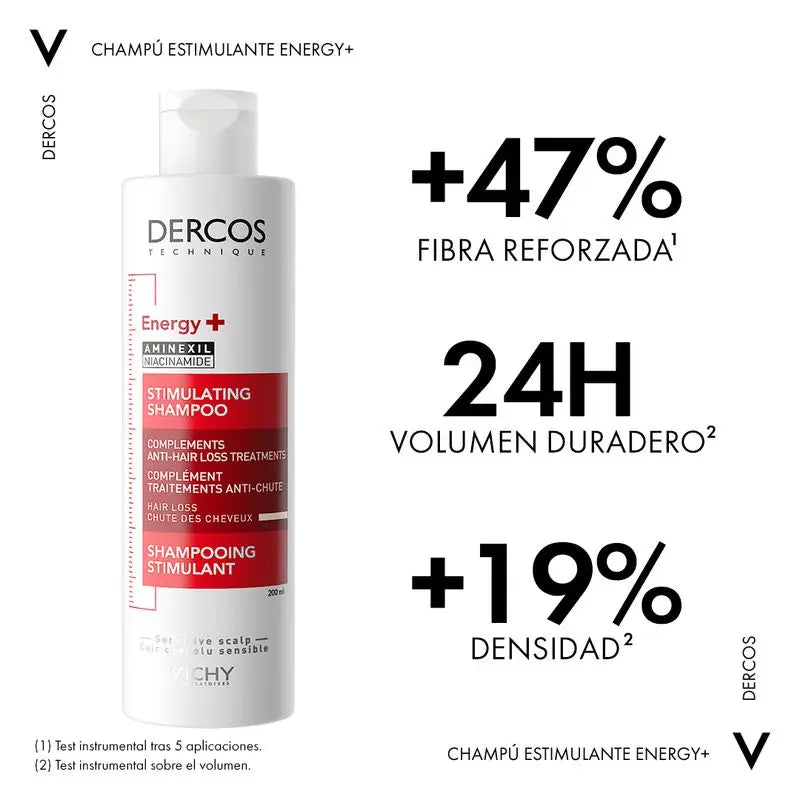 Vichy Dercos Technique Energy+ Stimulating Shampoo 200 ml