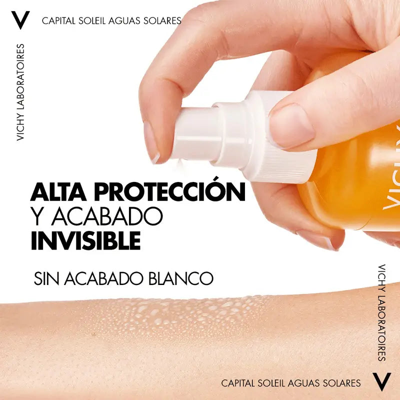 Vichy Capital Soleil SPF30 Agua Solar Protectora Luminosidad 200 ml