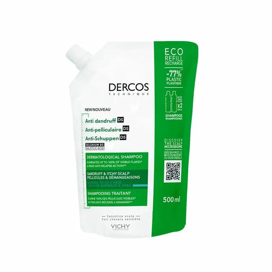 Vichy Laboratoires Dercos Technique Champú Ecorefill Anticaspa Grasa