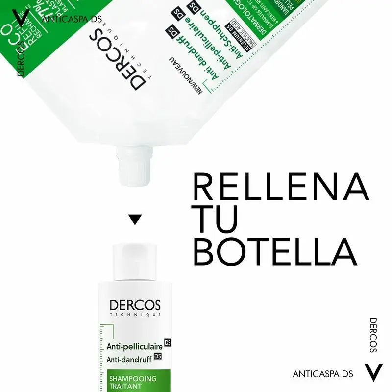 Vichy Laboratoires Dercos Technique Champú Ecorefill Anticaspa Seca