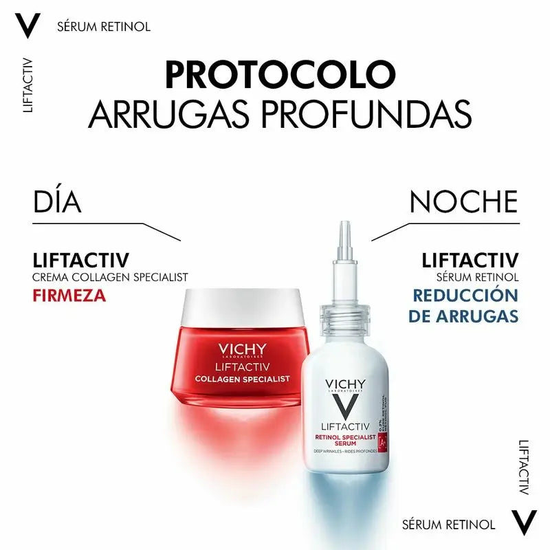 Vichy Laboratoires Liftactiv Sérum Retinol Arrugas Profundas, 30 ml