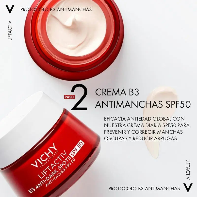 Vichy Liftactiv B3 Crema Dia Spf 50 Antimanchas, 50 ml