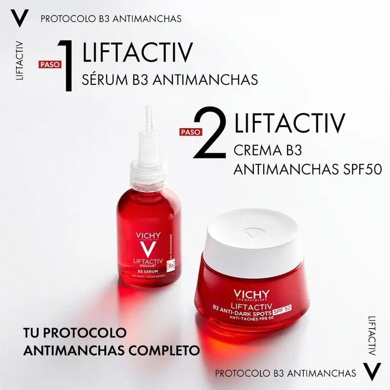 Vichy Liftactiv B3 Crema Dia Spf 50 Antimanchas, 50 ml